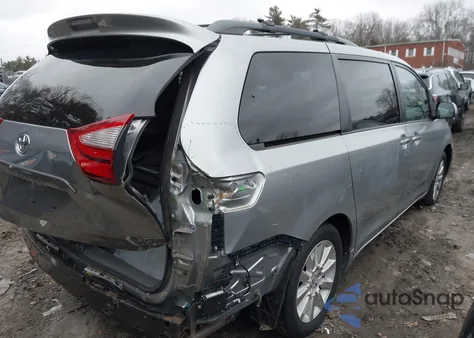 2015 Toyota Sienna Xle 7 Passenger from USA, damaged, VIN 5TDDK3DC7FS103813
